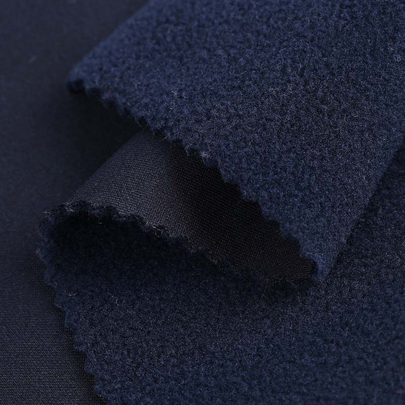 Stretch fleece fabric
