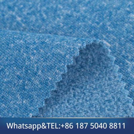 Cationic polar fleece