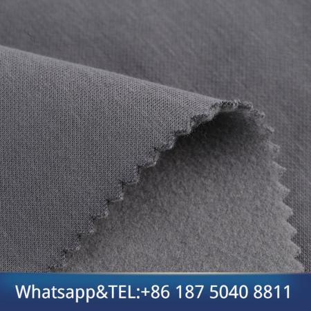white polar fleece jacket