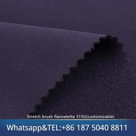 Stretch single flannelette